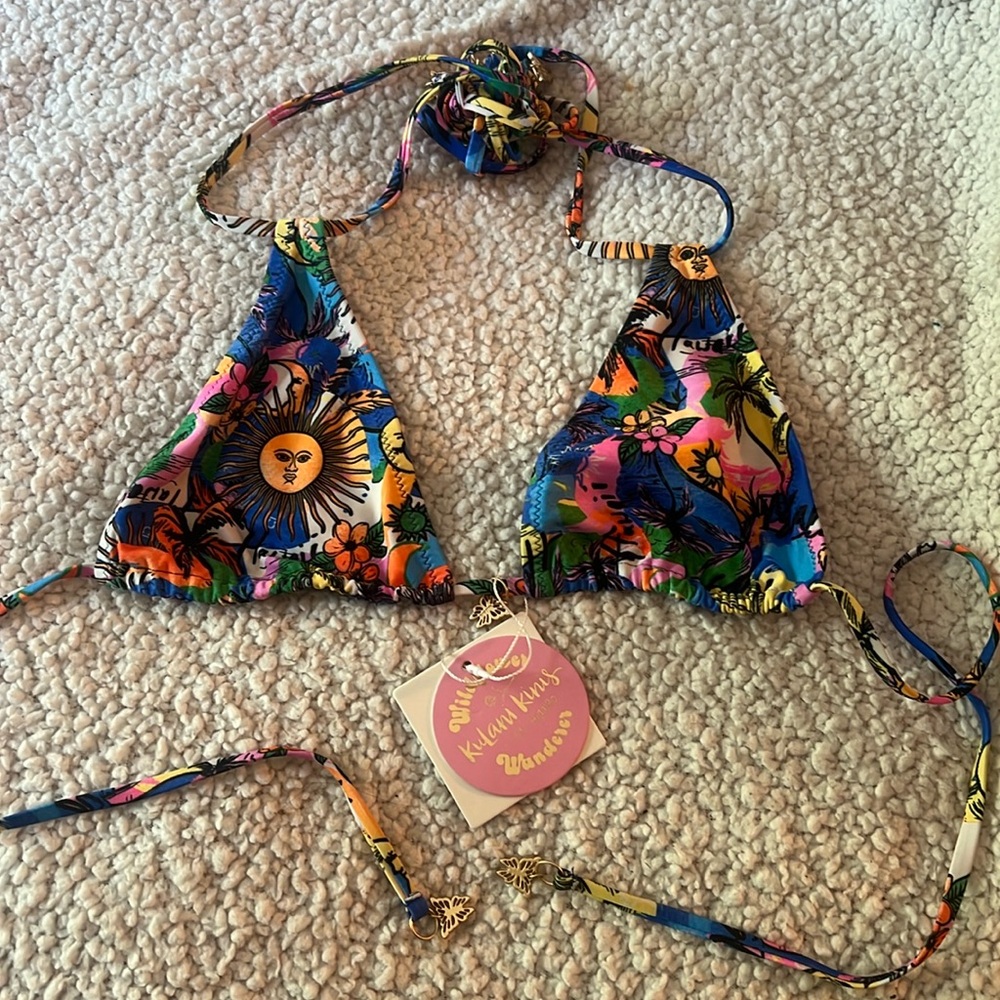 Kulani Kinis Halter Bralette Bikini Top